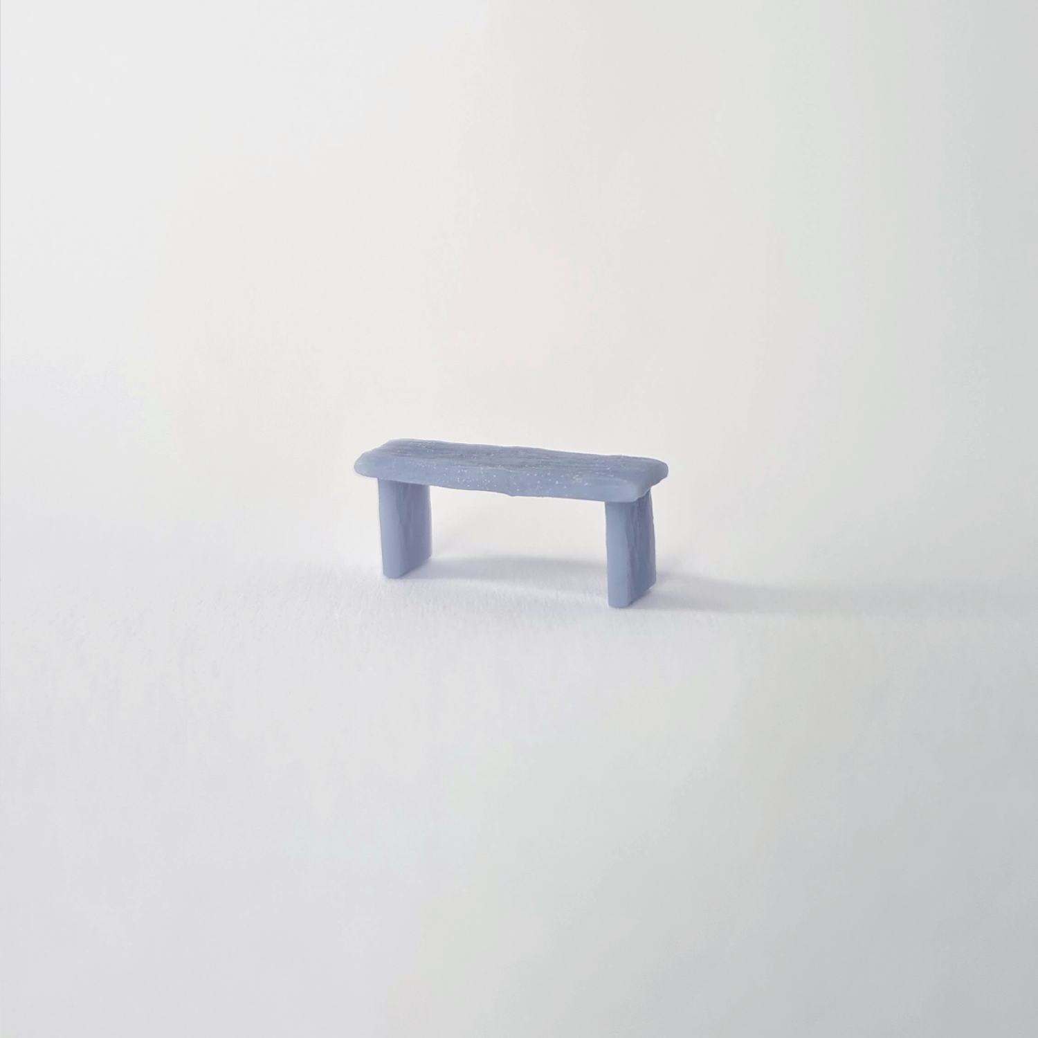 3D printet miniature træbænk til 32mm tabletop gaming - wargaming