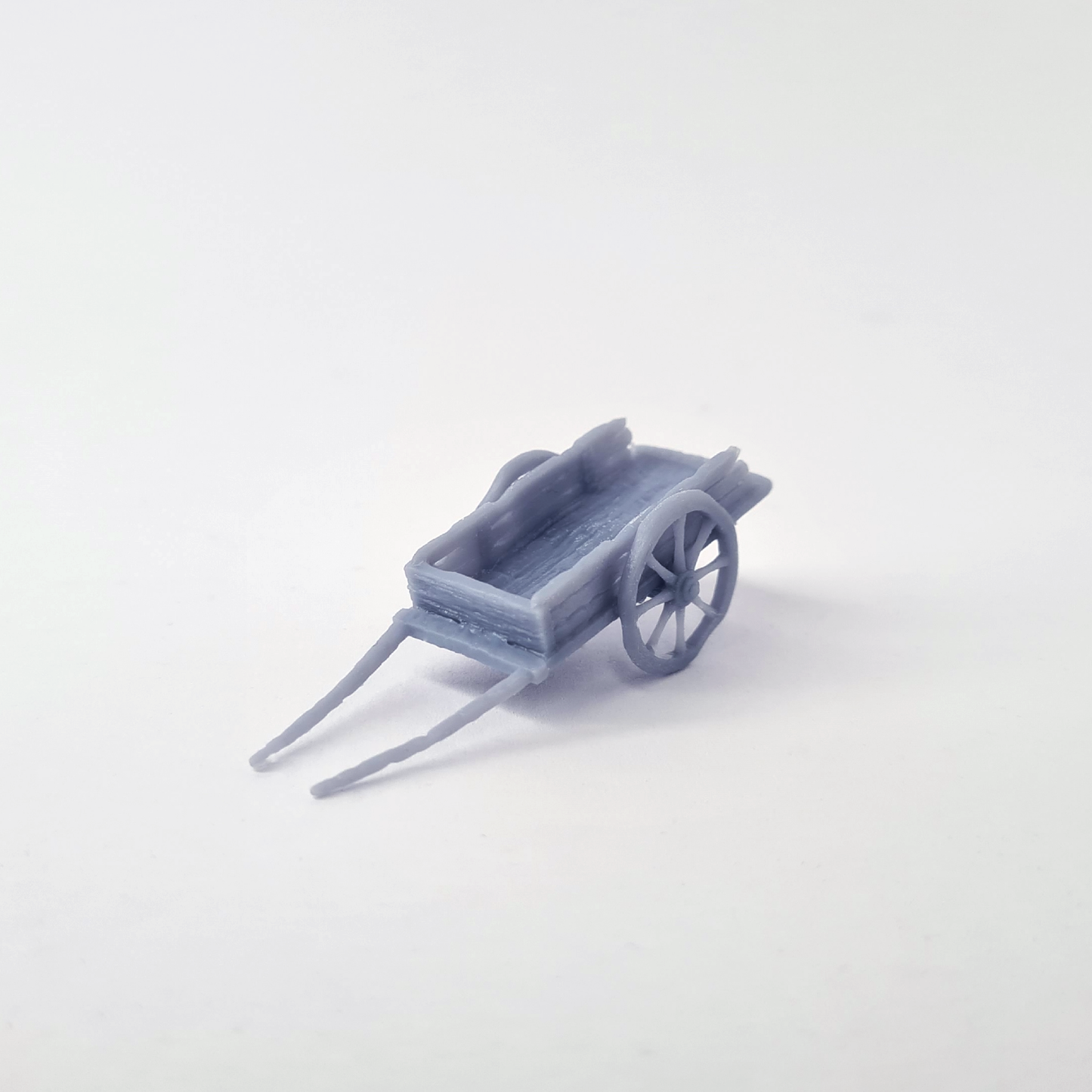 Gammel 3D printet miniature vogn til 32mm tabletop gaming - wargaming