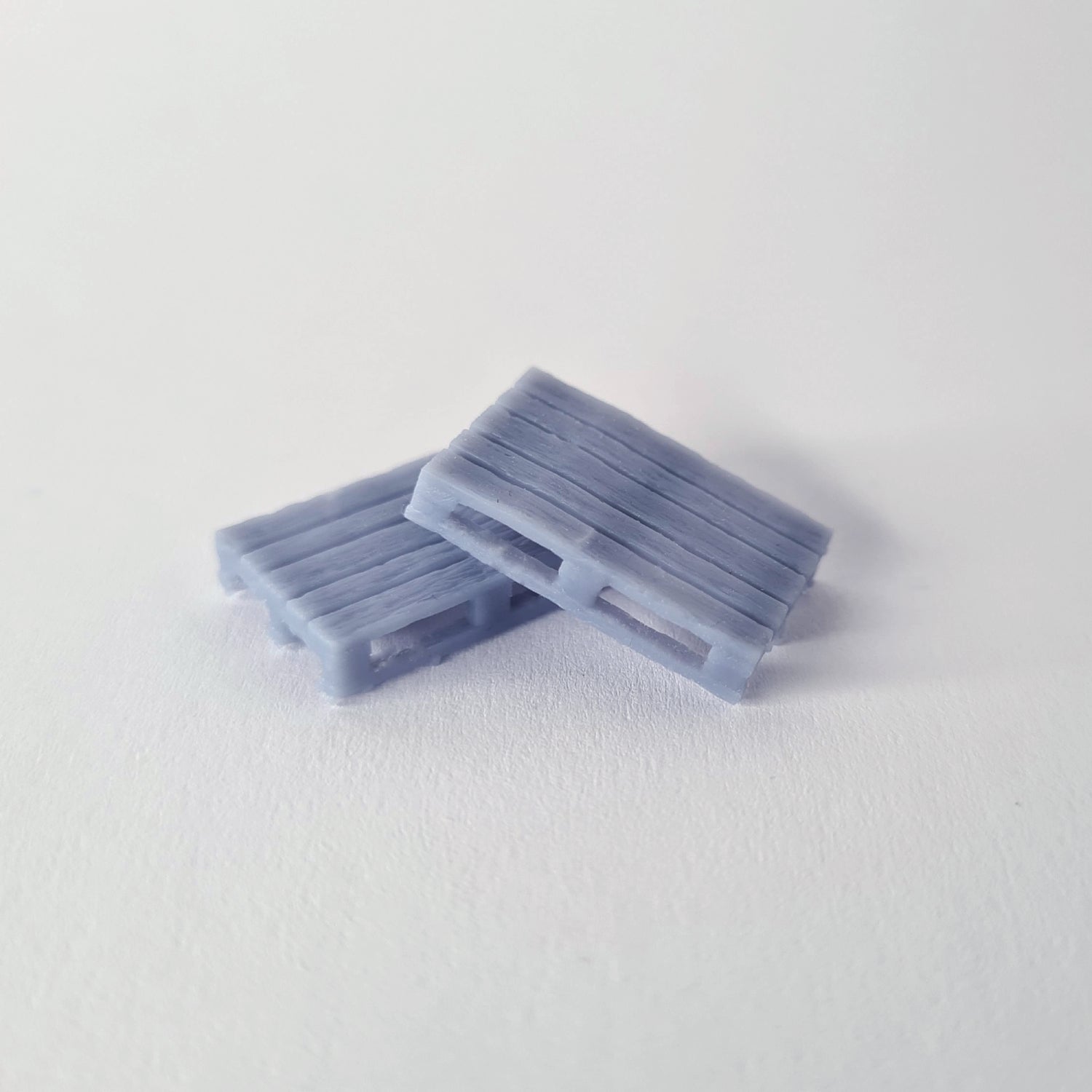 3D printet miniature træpaller til 32mm tabletop gaming - wargaming